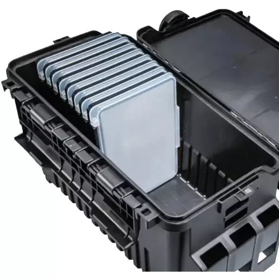 Коробка Meiho Light Game Case 3010 205x145x18mm, колір: чорний, фото , изображение 7